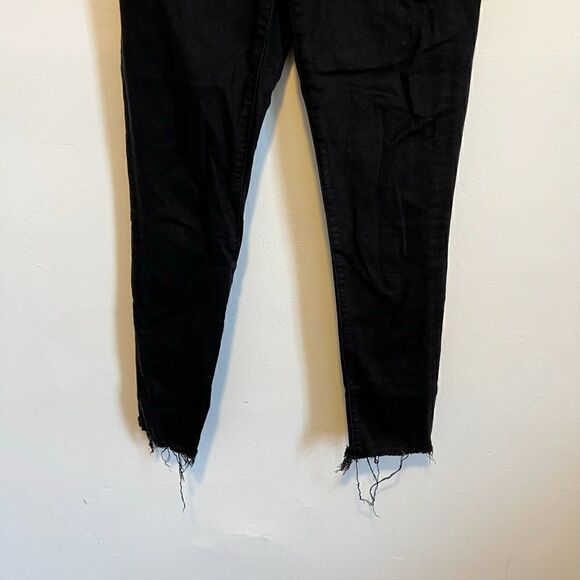 Aritzia Denim Forum The Lola High Rise Skinny Crop Raw Hem Jeans - Picture 5 of 9